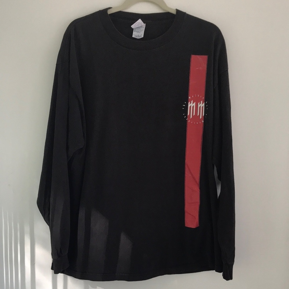 Vintage 2002 Marilyn Manson The Golden Age of Grotesque Long Sleeve Shirt XL